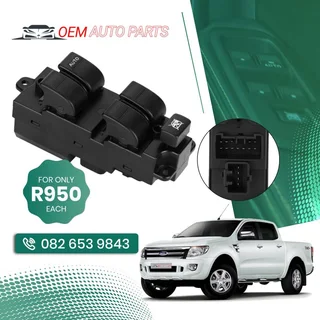 Ford Ranger T6 2012-2016 Electric Power Window Master Control Switch (Right)