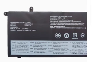 Notebook, Laptop Battery  ITCS-L17L6P71RM  for  Lenovo   ThinkPad X280   L17L6P71  etc.