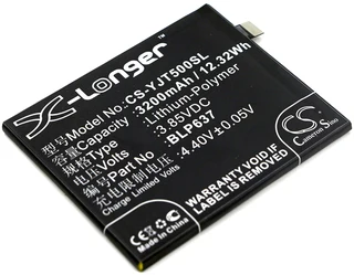 Mobile, SmartPhone Battery CS-YJT500SL for ONEPLUS 5 etc.