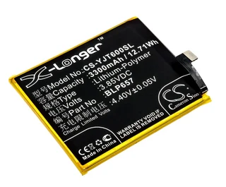 Mobile, SmartPhone Battery  CS-YJT600SL  for  OnePlus6  BLP657  etc.
