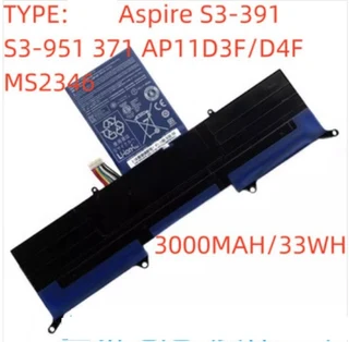 Notebook, Laptop Battery  ITCS-AP11D3FYX  for  AcerASPIRE S3-371  AP11D3F  etc,