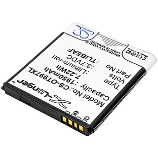 Mobile, SmartPhone Battery  CS-OT997XL  for  Alcatel  OT-997etc