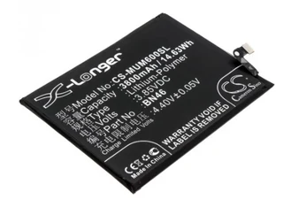 Mobile, SmartPhone Battery CS-MUM600SL for Xiaomi Redmi Hinweis 6