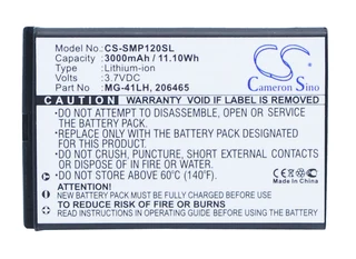 GPS, Navigator Battery CS-SMP120SL for CHC LT30, LT30GD, LT30TM, M500, T5, X90, X900