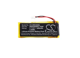 Wireless Headset Battery CS-SRD400SL for Cardo G4, G9, G9x etc.