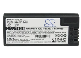 Camera Battery CS-FC10 for SONY NP-FC10 etc.