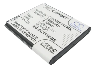 Camera Battery Cs-smc115mx For Samsung Sm-c115 Etc.