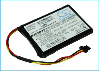 GPS, Navigator Battery CS-TMR001SL for TOMTOM P11P20-01-S02 etc.