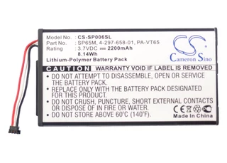 Game, PSP, NDS Battery CS-SP006SL for SONY PA-VT65 etc.