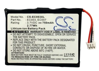 Mp3, Mp4, Pmp Battery Cs-ec003xl For Apple Ipod Mini 4gb Etc.