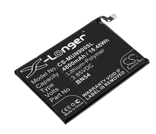 Mobile, SmartPhone Battery     CS-MUN900SL   for  XIAOMI NOTE 9 BN54  etc.