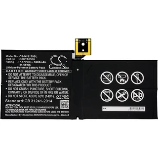 Tablet Battery Cs-mis179sl For Microsoft Surface Pro 5 Etc.