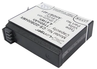 Camera Battery CS-GDB004MX for GOPRO Hero 4 etc.
