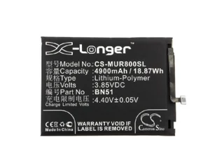 Mobile, SmartPhone Battery  CS-MUR800SL  for  Redmi 8 8A M1908C3IE BN51  etc.