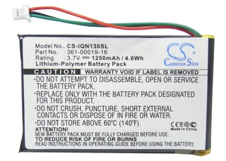 GPS, Navigator Battery  CS-IQN130SL  Nuvi 1300  etc.