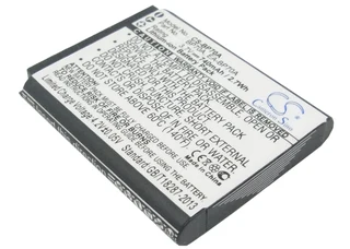 Camera Battery CS-BP70A for SAMSUNG BP-70A etc.