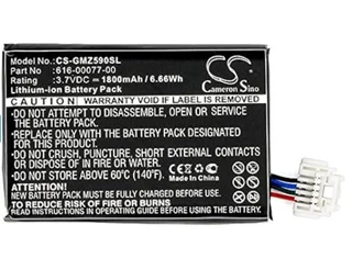 Gps, Navigator Battery  Cs-gmz590sl  For  Garmin Zumo 590 361-00077-00 Etc.