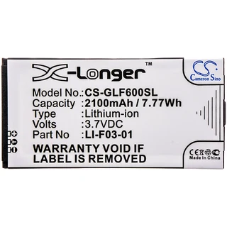 Gps, Navigator Battery Cs-glf600sl For Golf Buddy Dsc-gb600 Etc.