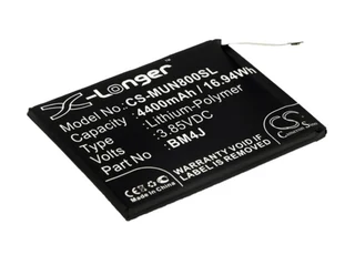Mobile, SmartPhone Battery CS-MUN800SL for Redmi Note 8 Note 8 Dual SIM BM4J