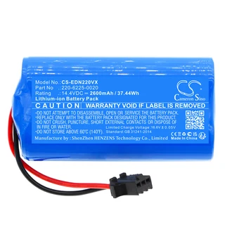 Vacuum Battery  CS-EDN220VX  for  EcovacsD83B051-4S1P  etc.