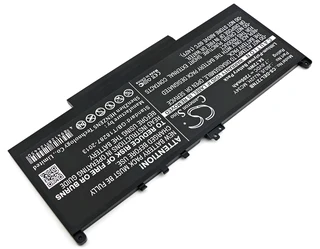 Notebook, Laptop Battery CS-DEL727NB for DELL Latitude 12 E7270 etc.