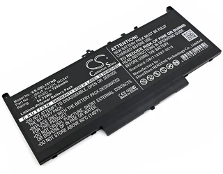 Notebook, Laptop Battery CS-DEL727NB for DELL Latitude 12 E7270 etc.