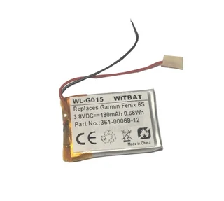 Smartwatch Battery  ITCS-GMF6S  for  Fenix 6S  361-00086-12   etc.