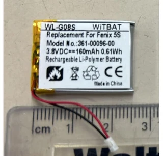 Smartwatch Battery  Itcs-gmf5s  For Garmin Smart Watch Fenix 5s 361-00096-00