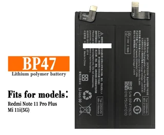 Mobile, SmartPhone Battery  ITCS-BP47  for  Xiaomi  Note 11 Pro+  BP47  etc.