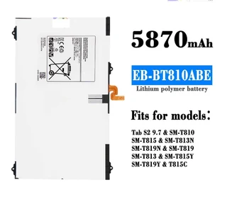 Tablet Battery  ITCS-SMT810LHH  for  Samsung  SM-T810  EB-BT810ABE  etc.