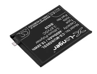 Mobile, SmartPhone Battery  CS-MUN590SL  BN59 FOR XIAOMI REDMI NOTE 10, M2101K7AI,M2101K7AG