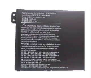 Notebook, Laptop Battery  ITCS-AC14B8KRM  for  Acer  AC14B8K  etc.