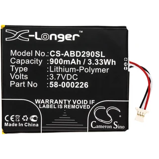 Ebook, eReader Battery Ebook, eReader Battery  CS-ABD290SL  for  Kindle 10th J9G29R  etc.
