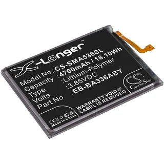 Mobile, SmartPhone Battery  CS-SMA536SL  for  SAMSUNG  A33 5G   EB-BA336ABY  etc
