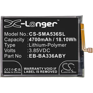 Mobile, Smartphone Battery  Cs-sma536sl  For  Samsung  A33 5g   eb-ba336aby  etc