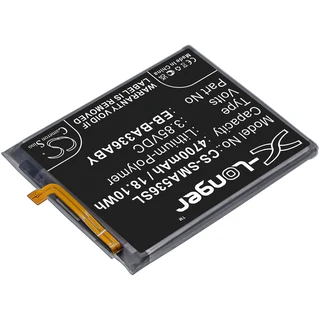 Mobile, SmartPhone Battery  CS-SMA536SL  for  SAMSUNG  A33 5G   EB-BA336ABY  etc