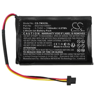 GPS, Navigator Battery  CS-TMX2SL  for  TomTom  4ET03  6027A0106801  etc.