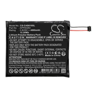Mobile, SmartPhone Battery  CS-CAS610SL  for  Cat S61 APP00262  etc