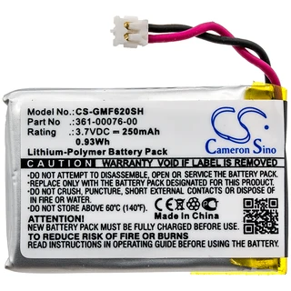 Smartwatch Battery  CS-GMF620SH  for  Garmin Forerunner  620  361-00076-00