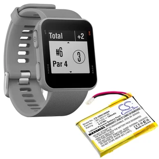 Smartwatch Battery  CS-GRH100SH  for  Garmin  Approach  S10  361-00117-00  etc