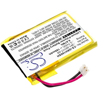 Smartwatch Battery  CS-GRH100SH  for  Garmin  Approach  S10  361-00117-00  etc