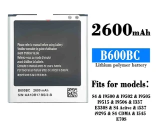 Mobile, SmartPhone Battery   ITCS-SMI9500LHH  for  Samsung  Galaxy S4  B600BC  etc.