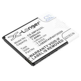 Hotspot Battery  CS-ZMF932SL  for  ZTE  WiFi5 MF932  MF937Li3820T43P4H735550