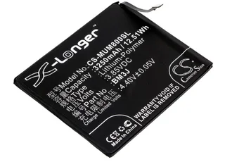 Mobile, SmartPhone Battery CS-MUM800SL for Xiaomi Mi 8 Lite BM3J etc.