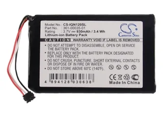GPS, Navigator Battery CS-IQN120SL for Garmin Nuvi 1200 etc.
