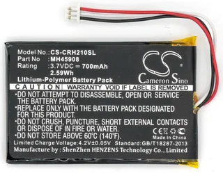 Wireless Headset Battery Cs-crh210sl For Corsair Ca-9011127-na Etc.