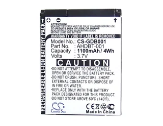 Camera Battery Cs-gdb001 For Gopro Hd Hero 2 Etc.