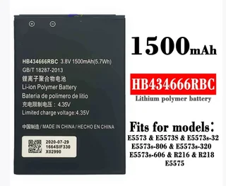 Hotspot Battery  ITCS-HWE5573LHH  for  HuaweiE5573  HB434666RBC  etc.