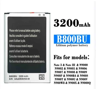 Mobile, SmartPhone Battery  ITCS-SMNOTE3LHH  for Samsung Galaxy  Note 3  B800BU  etc.