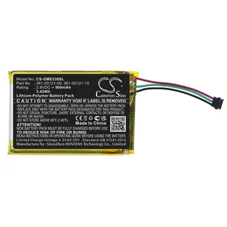 GPS, Navigator Battery  CS-GME530SL  for  GarminEdge 530Edge 830   361-00121-00  etc.